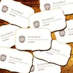 海外ウェディング風カード 120枚