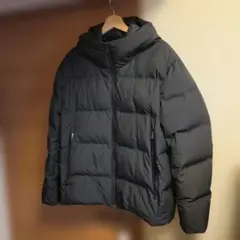 UNIQLO XL ダウンジャケット　シームレスダウンパーカー　黒