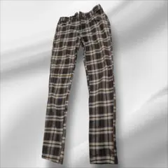 レディース パンツ チェック Lサイズ