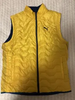 PUMA イエローベスト　リバーシブルベスト