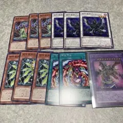 遊戯王 捕食植物パーツ　セット