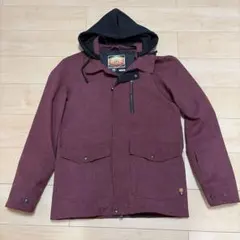 A*様 スノーボード用ウェア 赤紫色 フード付き
