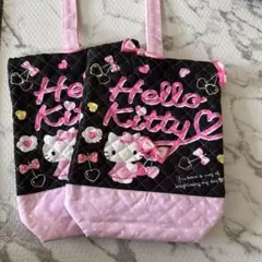 ハローキティ 上履き入れ　シューズバッグ 2個セット