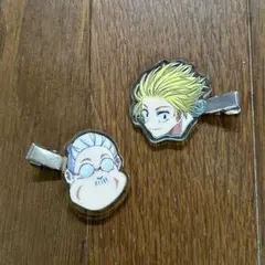 【新品・未使用】【SAKAMOTO DAYS】ヘアクリップ 坂本太郎＆朝倉シン