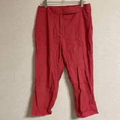 J.Jill ストレッチ カジュアルパンツ レッド USサイズ12 / XL相当