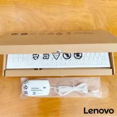 ［Lenovo］有線キーボードと有線マウスのセット