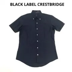 ブラックレーベルクレストブリッジ 半袖シャツ M 紺 ボタンダウンのサムネイル