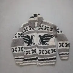 FRON ENTERPRISES ハンドニット　カウチンセーター　カナダ製