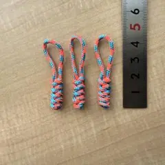 新色【ハンドメイド】ジッパータブ#182（パラコード2mm）