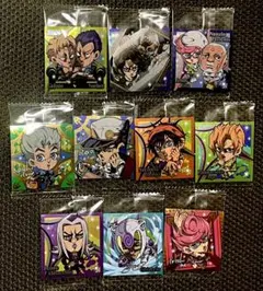 ジョジョの奇妙な冒険シールウエハース　ノーマル、レア　１０枚セット　未開封