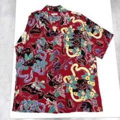 ゴリラッパ様専用 SUN SURF アロハシャツ L ネイビー/イエロー - メルカリ