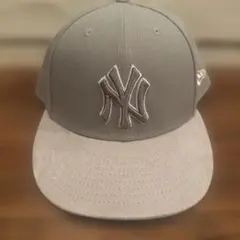 NEWERA 59FIFTYグレーキャップ　7 1/2