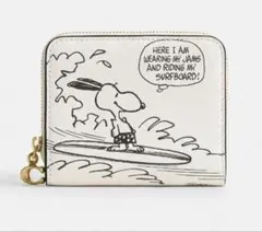 【COACH X PEANUTS】エッセンシャル ビルフォールド ウォレット