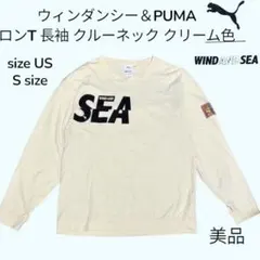 WIND AND SEA & PUMA クルーネックTシャツ Ssizeクリームのサムネイル