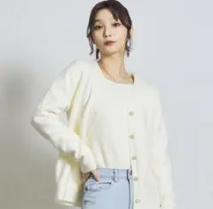 bebe Sugar knit cable set ivory AH0047 - メルカリ