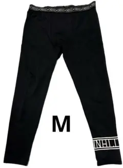 ルースイソンブラ 裏起毛 インナータイツ 黒 M