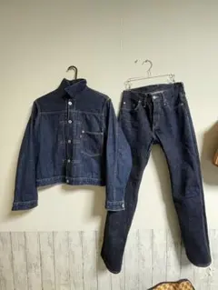 貴重リーバイス506 大戦　日本製、501 ZXX USA製　デニムセットアップ