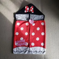 ミニーマウス フード付きタオル　タオル　ミニー　ディズニー