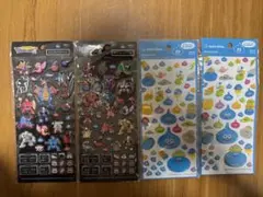 ドラゴンクエスト ドットモンスター ぷっくり カラフルクリアシール
