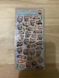 【正規品】ボンボンドロップシール　レッサーパンダ