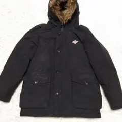 希少　ダントン　タッサー　ダウンジャケット　ラクーンファー　ファー着脱可　42