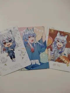 からぴち　どぬくさん　トレーディングカード 3枚セット