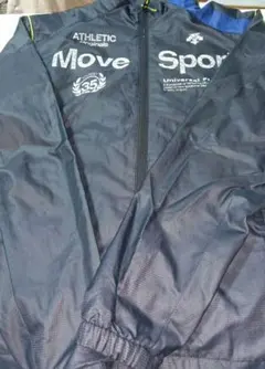 ウィンドブレーカー ネイビー　DESCENTE　デサント　ムーブスポーツ