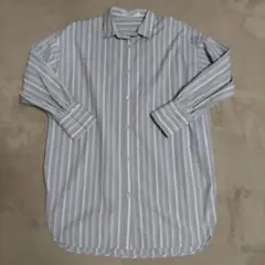 MAYSON GREY グレー ストライプ 長袖シャツ