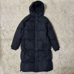 GAP ダウン ロング コート ブラック S