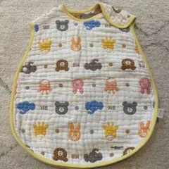 ミキハウス　ホットビスケッツ　動物柄スリーパー