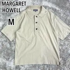 24ss MHLマーガレットハウエル コットン ポロシャツ Mのサムネイル