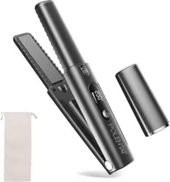 ヘアアイロン コードレス 機内持ち 電池着脱式 最新改良型 ミニ ブラック