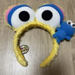 USJ ユニバ カチューシャ セサミ ビッグバード イエロー