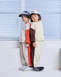 MARKEY'S 前後配色スウェット セットアップ【110cm】