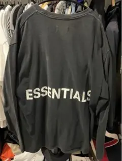 essentials ロンＴ 黒のサムネイル