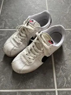 NIKE CORTEZ ホワイトブラックスニーカーのサムネイル
