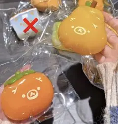 くま梨　くま柿　2点セット✨海外スクイーズ