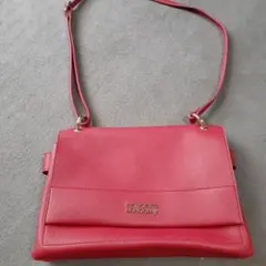 HK WORKS LONDON レザーショルダーバッグ レッドのサムネイル