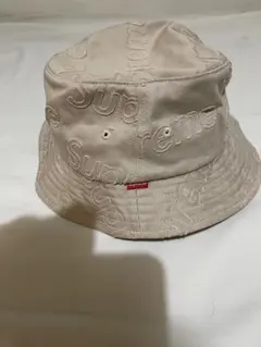 シュプリーム Supreme バケットハット S/M ベージュ