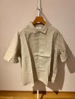 ユニクロ コットンリネン半袖シャツ 3XL 麻混のサムネイル