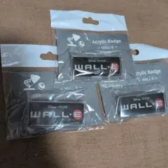 Disney Pixar WALL-E アクリルバッジ 3個セットのサムネイル