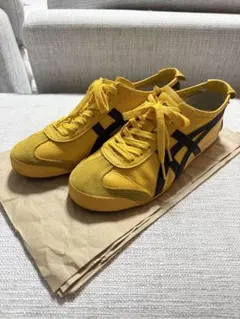Onitsuka Tiger MEXICO 66 イエローブラック 26.5cm