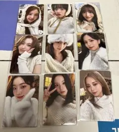 TWICE 1万円特典 POPUP 特典トレカ 9枚セット￼
