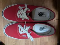 vans アナハイム　レッド　オーセンティック