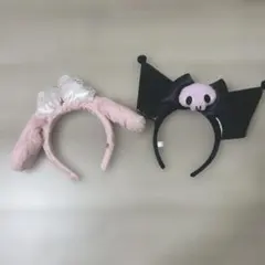 サンリオピューロランド マイメロ クロミ カチューシャ 2個セット