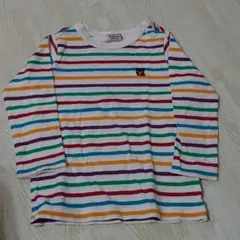 ダブルビー　ミキハウス ロンT ボーダー　エブミキ　マルチボーダー