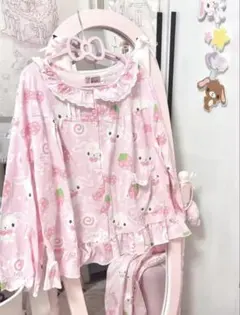 シュガーバニーズ しろうさ パジャマ ルームウェア サンリオ シュガバニ 平成