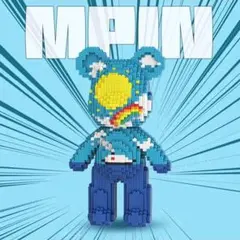 DIYモデルキッド 3680ピース 大人向け ブロック 玩具