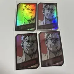 ヒロアカ キャラクターズホロカードコレクション　エンデヴァー4点セット