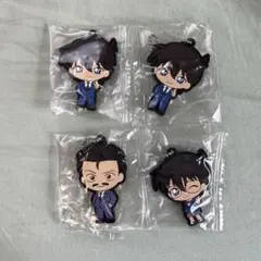 名探偵コナン　カプセルラバーマスコット 工藤新一　江戸川コナン　毛利小五郎